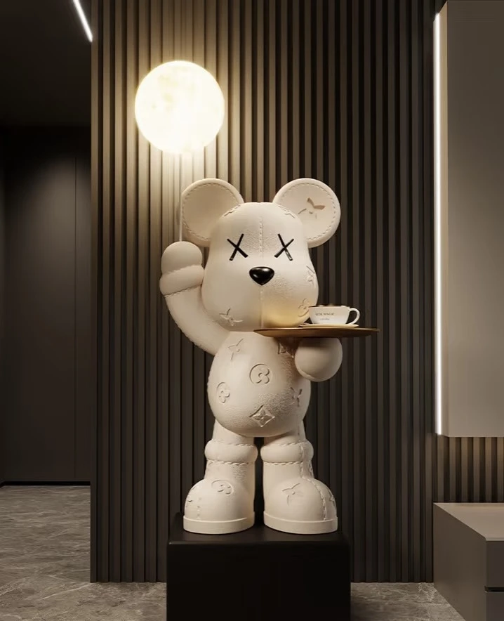 C礼物潮玩摆件智能居家饰品电视柜潮玩轻奢简约展示柜摆件