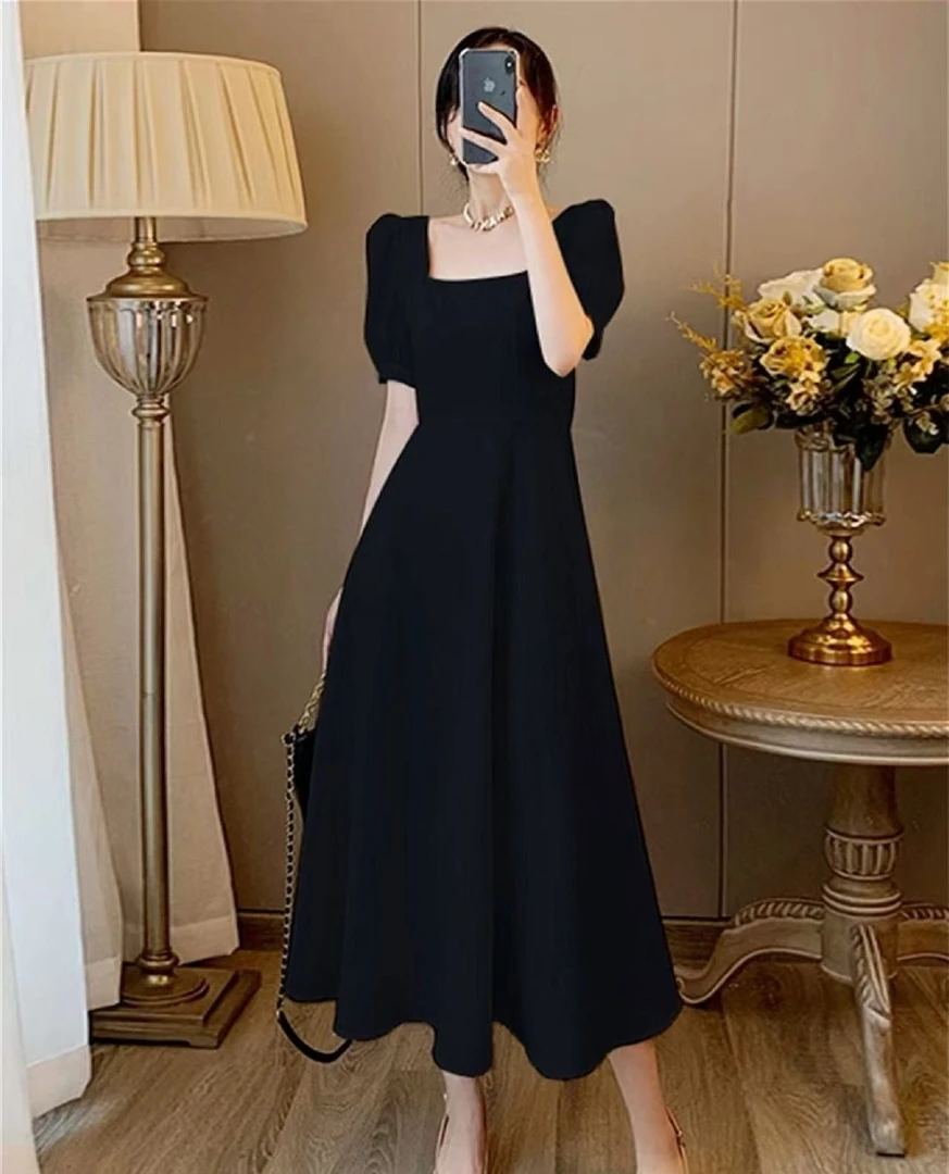 【PANI大码001-200】2025春夏洋气百搭显瘦设计款连衣裙