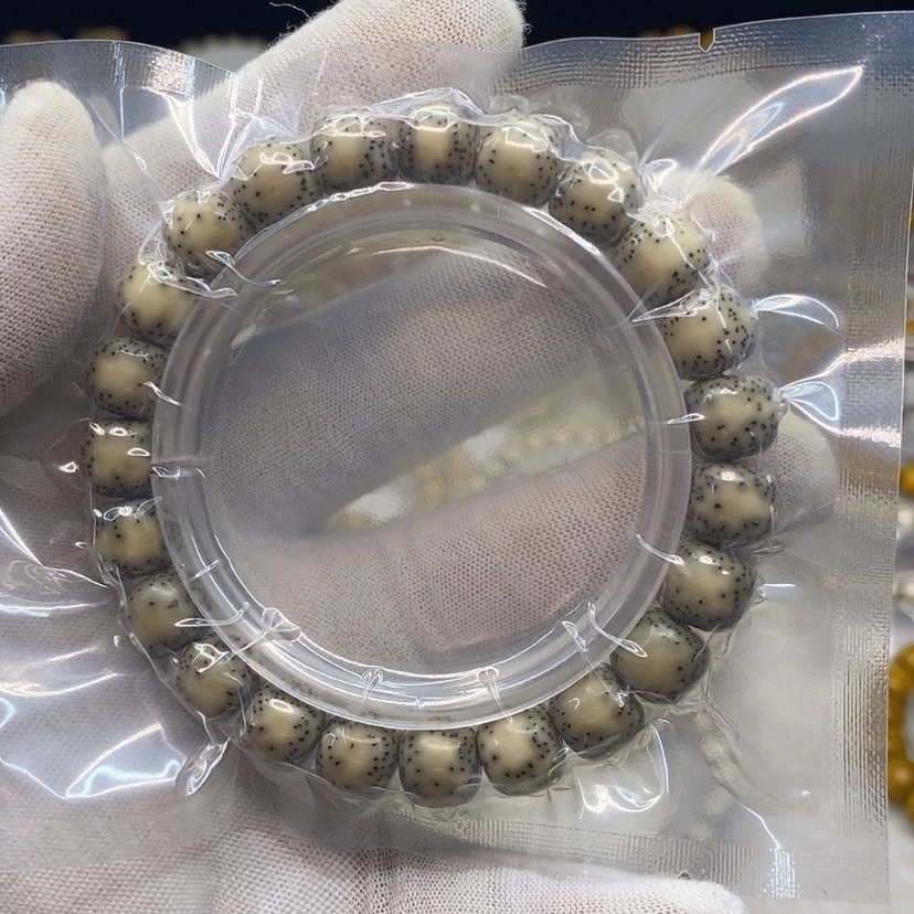 【闪购商品】星月菩提手串石玉料卡10尺寸大留白