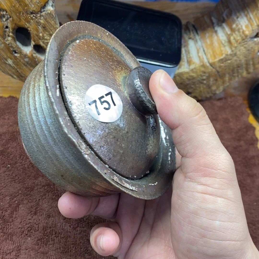 陶园柴烧，精品高货咩***猫757瑕