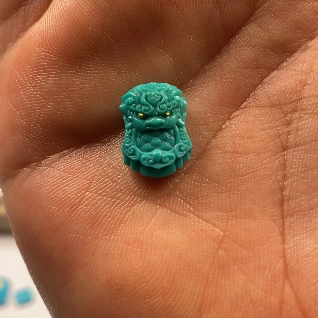 绿松石发饰未镶嵌