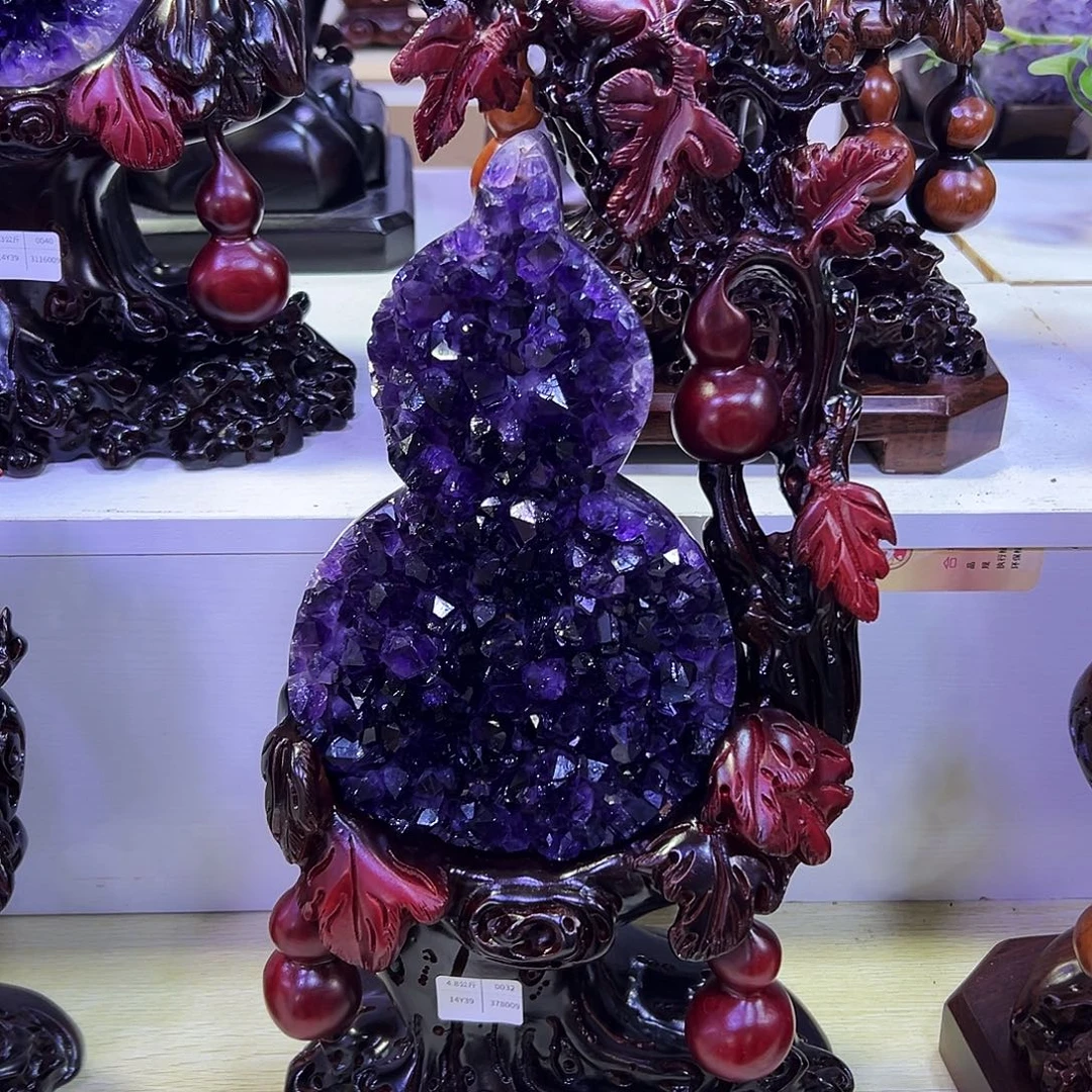 大型摆件（非配饰）紫晶未镶嵌