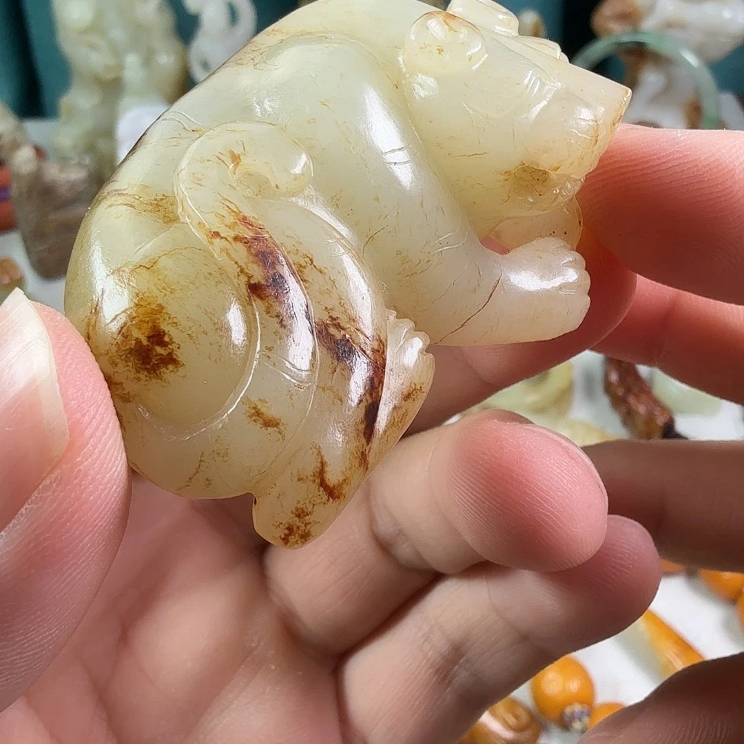 和田玉（糖玉）未镶嵌挂件