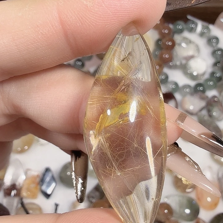 珠宝半成品水晶未镶嵌