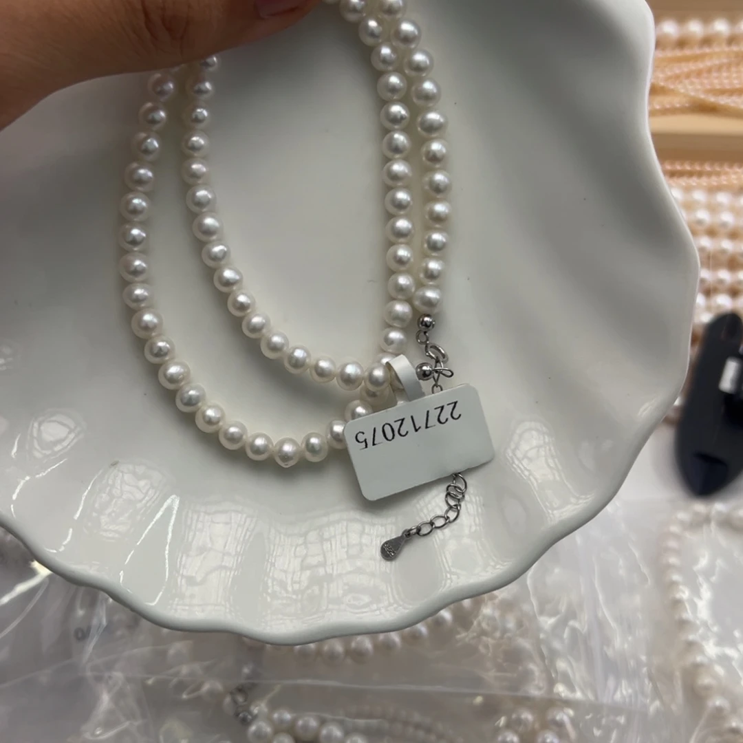 淡水珍珠未镶嵌颈饰1