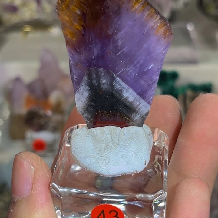 天然水晶家居摆件未镶嵌紫晶