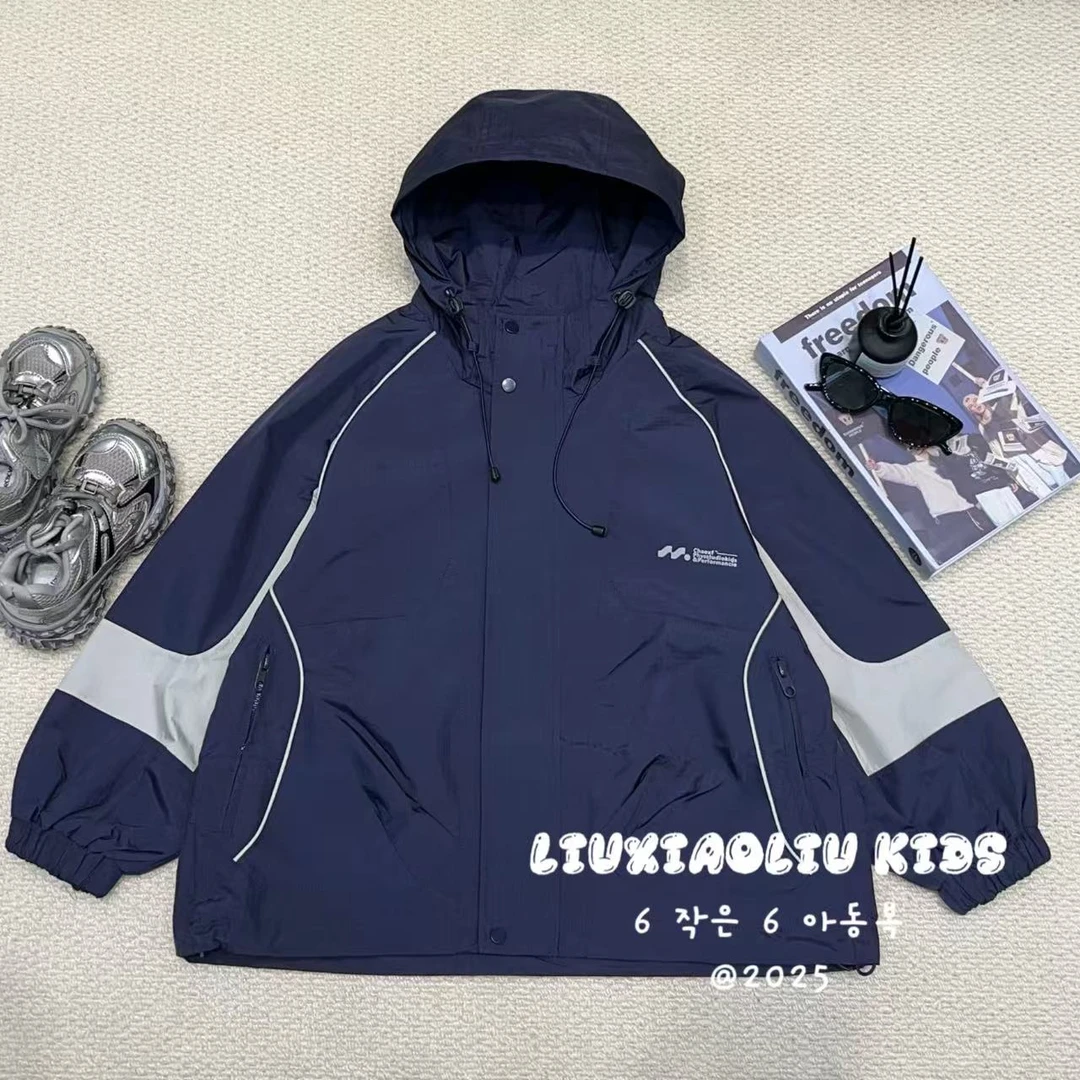 杭州六小六正版BY LIUXIAOLIU秋季儿童冲锋衣外套17247