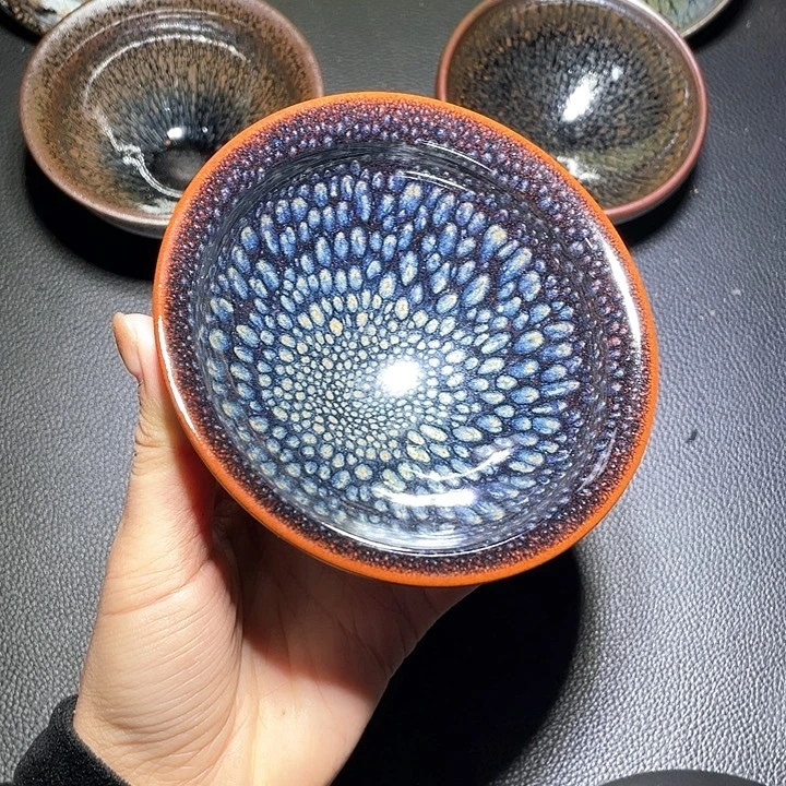 息***院茶盏建窑建盏，高端主任杯