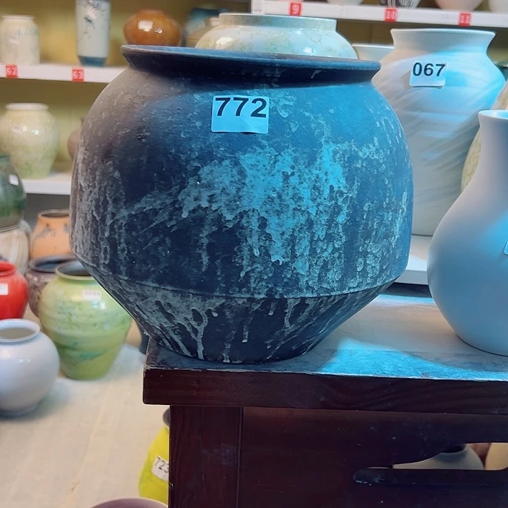 。***z瓷片口18，高25，772，摆件