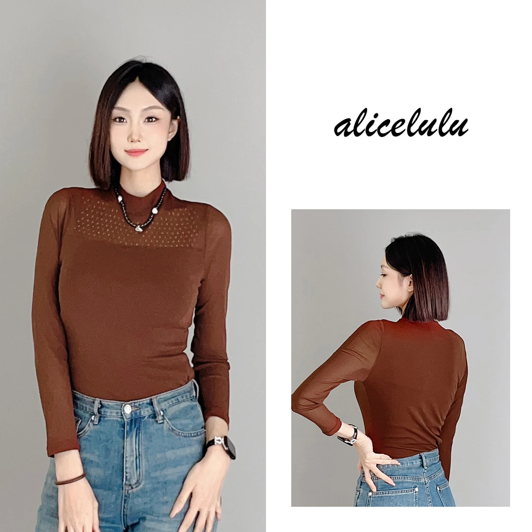 1 ALICE “闪耀底色”打底衫 弹力呼吸 时髦璀璨 S1034405T