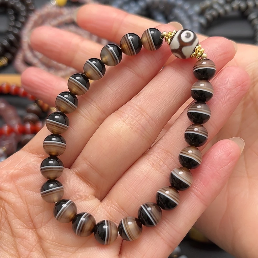 玛瑙/玉髓未镶嵌手串