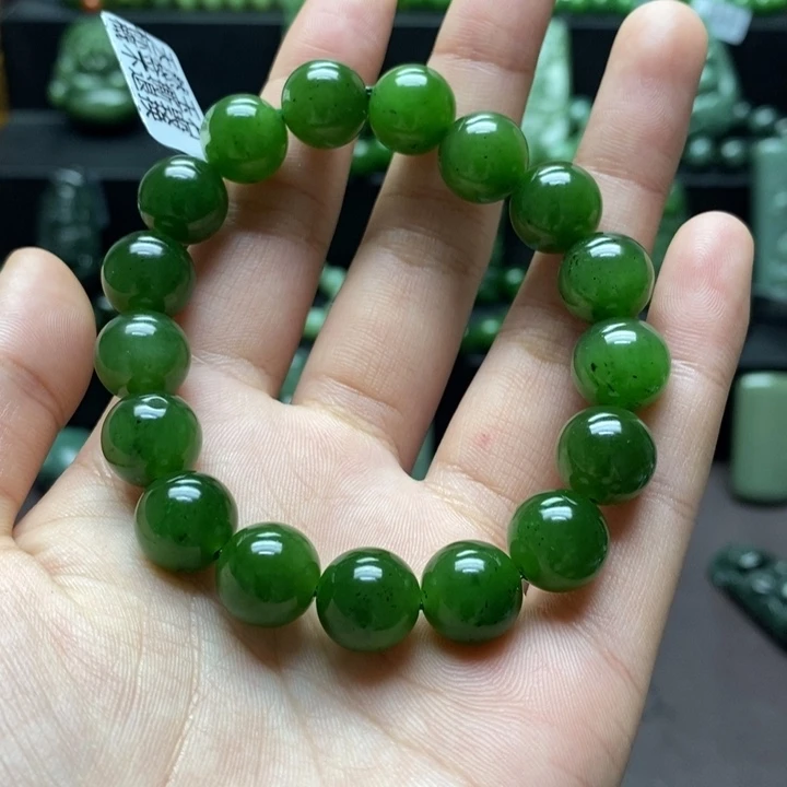 和田玉手串未镶嵌