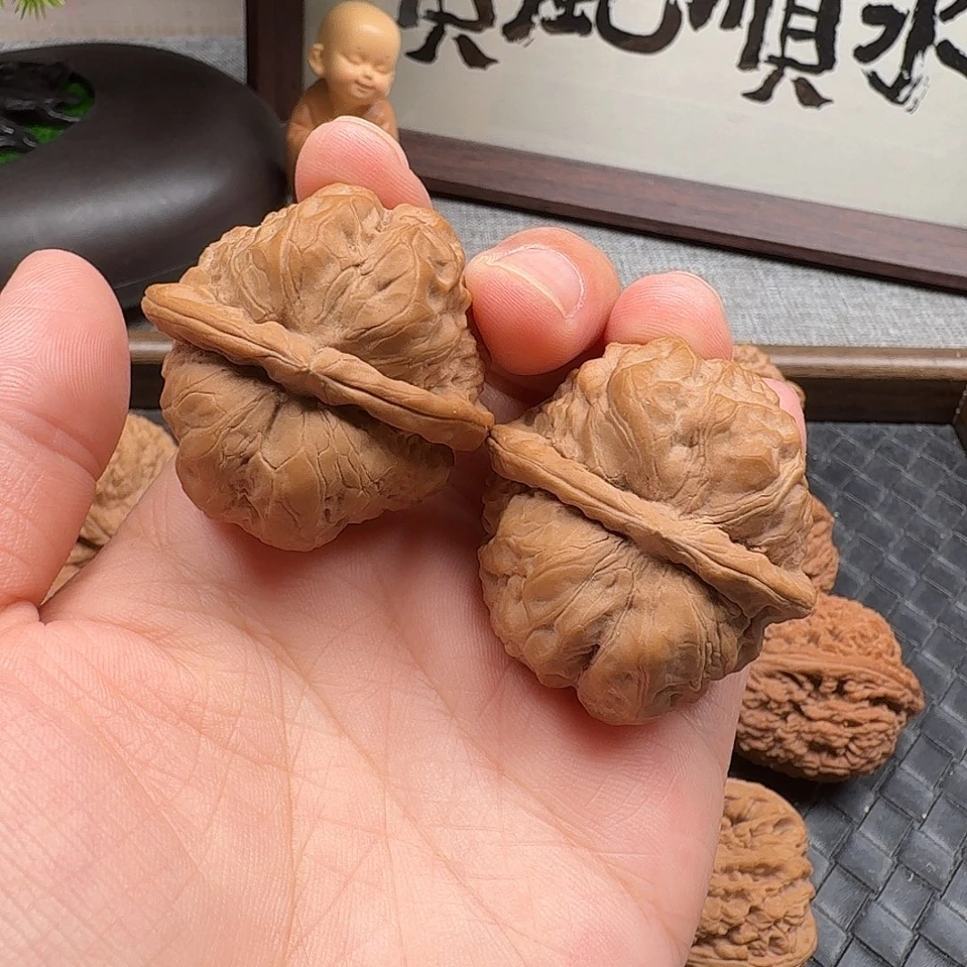 吊坠文玩核桃全品蛤蟆头40