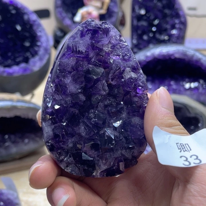 未镶嵌珠宝半成品紫晶