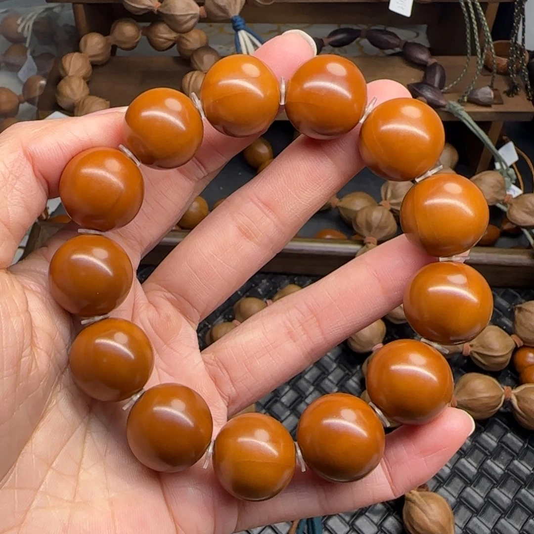 手串橄榄核03。1.8精品正圆光珠