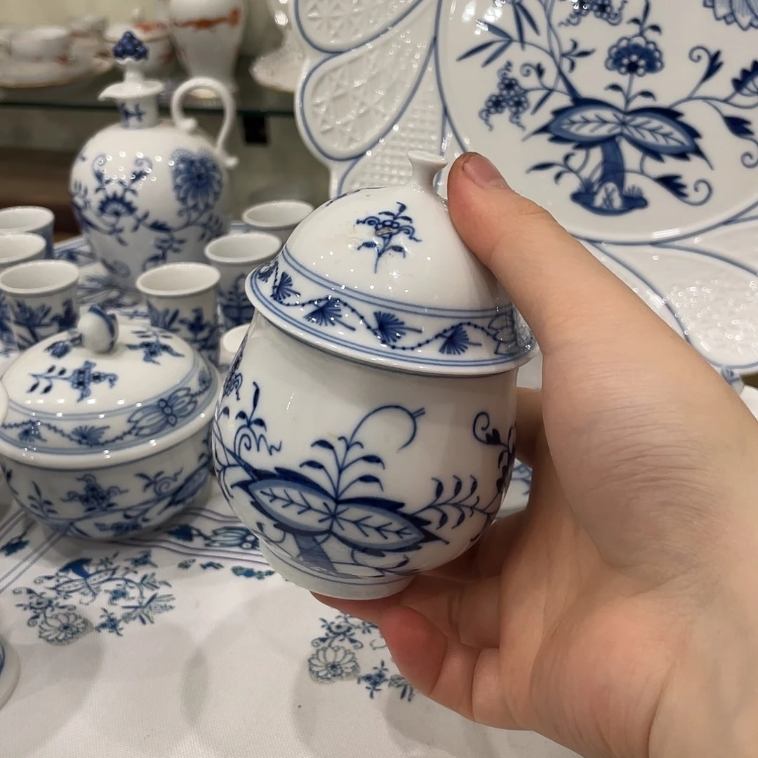 摆件中古一等蓝洋葱