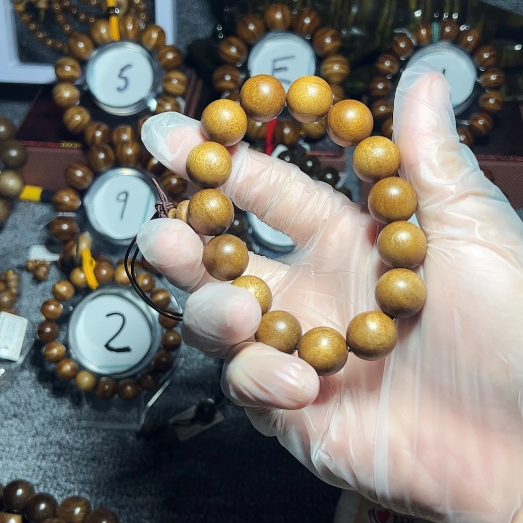 金丝楠金丝楠木1.5手串