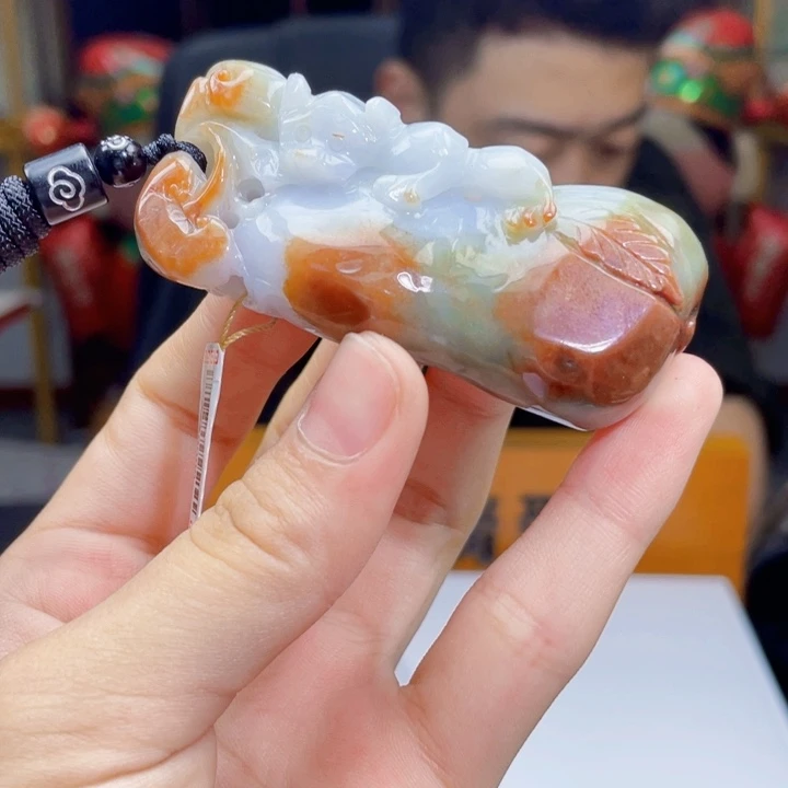 翡翠未镶嵌吊坠(不含链)S36