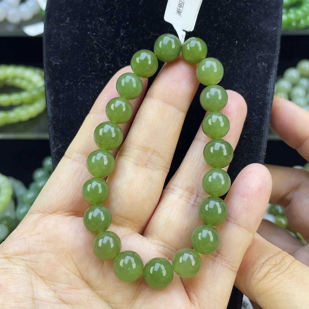 和田玉未镶嵌手链4