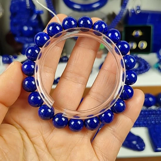 青金石未镶嵌手链