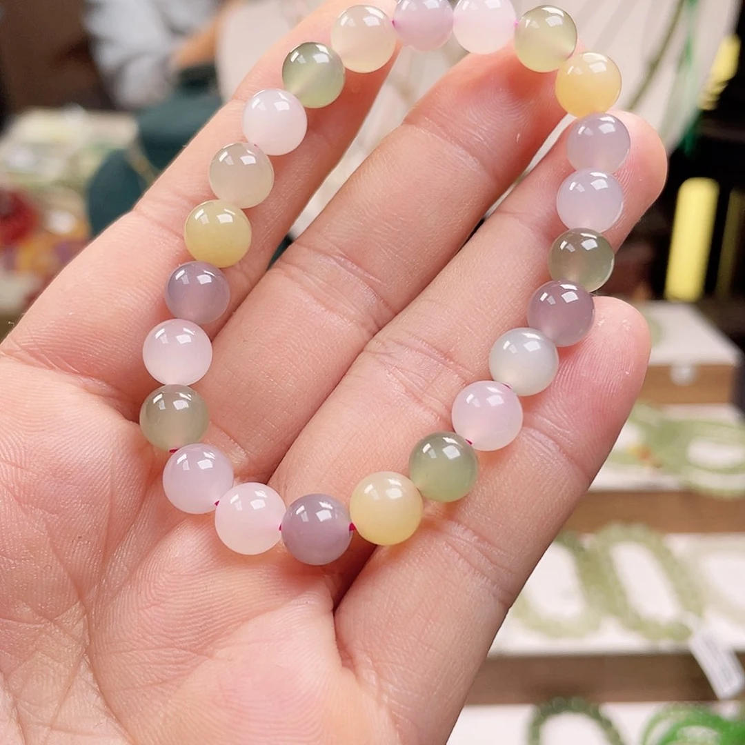 和田玉手串未镶嵌8