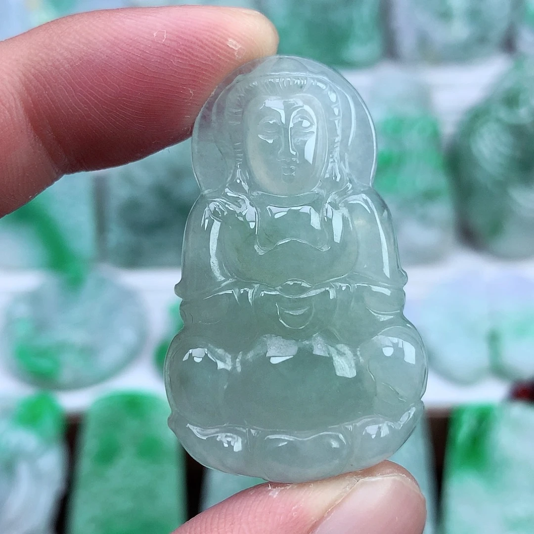 翡翠未镶嵌颈饰翡翠吊坠