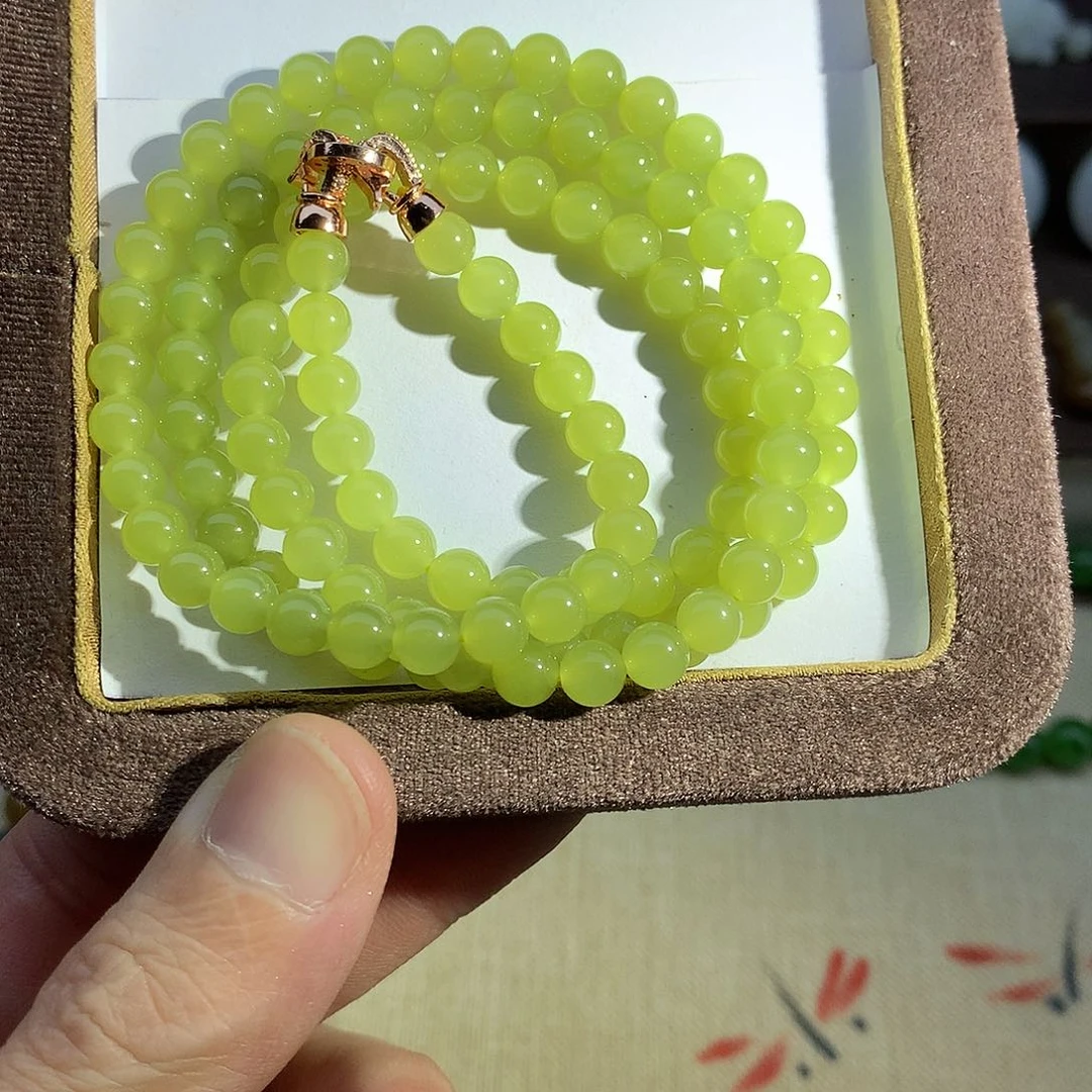 和田玉（黄玉）未镶嵌颈饰