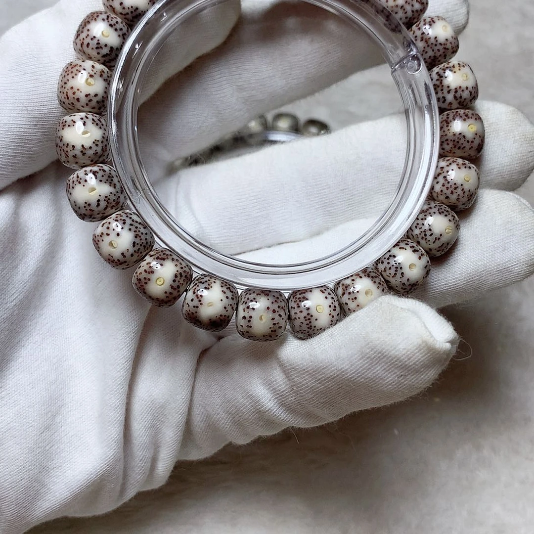 星月菩提手串31号冰糖丹凤眼10×9