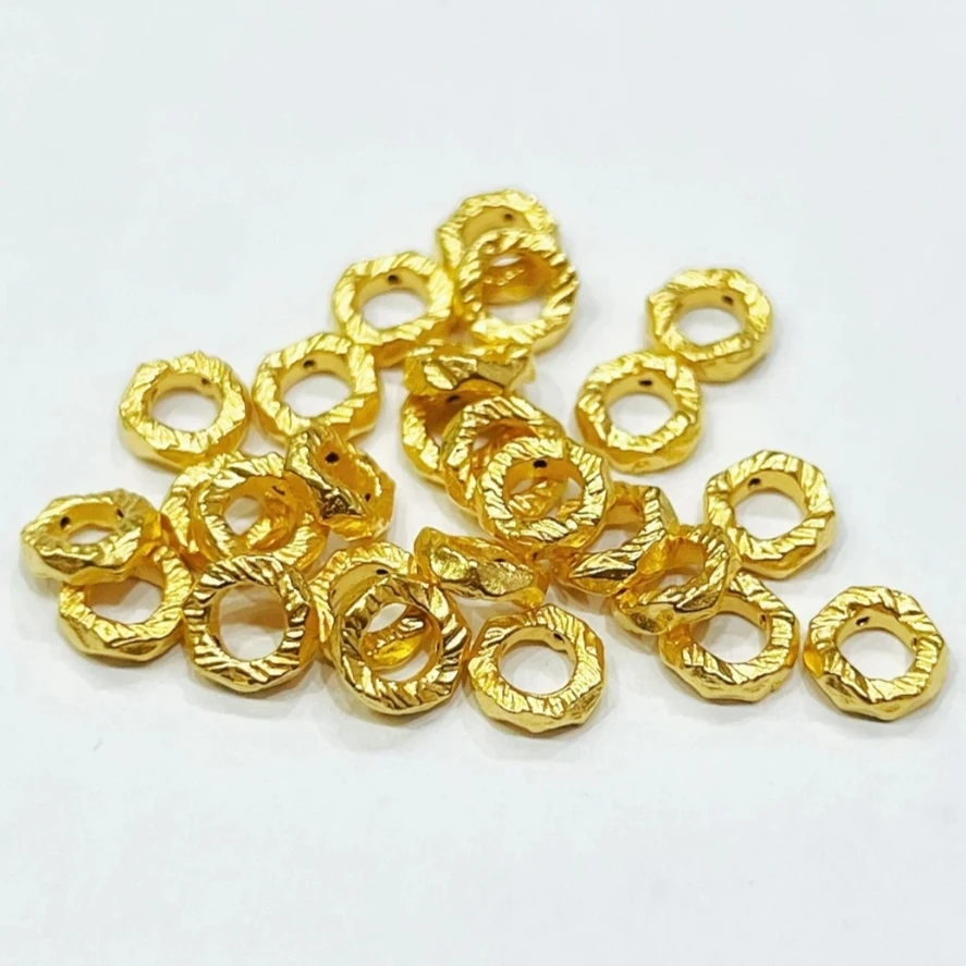 【水贝至诚珠宝】足金999黄金大轮胎盘缠【卡5mm～6mm】（赠合金链）