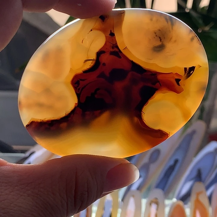 未镶嵌玛瑙/玉髓珠宝半成品160