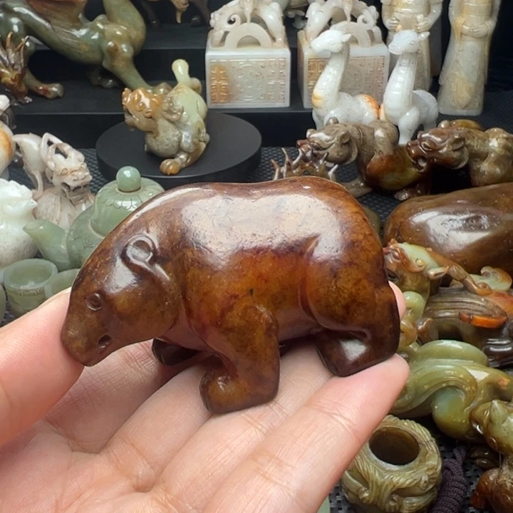 和田玉（糖玉）未镶嵌挂件