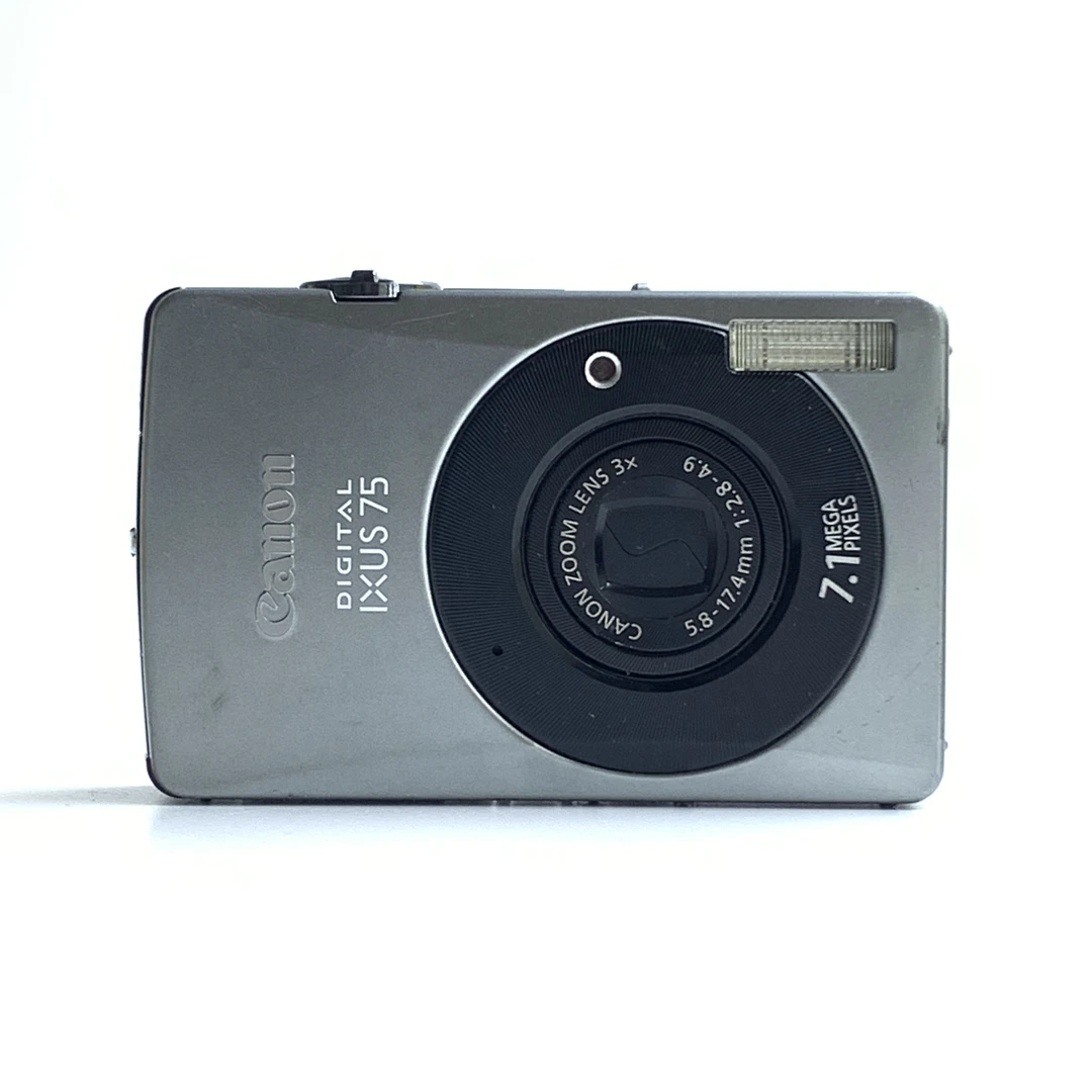95新 Canon/佳能 IXUS75银色710万像素3倍变焦 人像清冷冷白皮