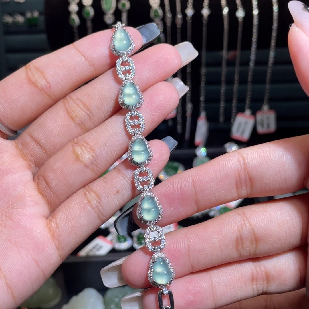 未镶嵌手链翡翠手链