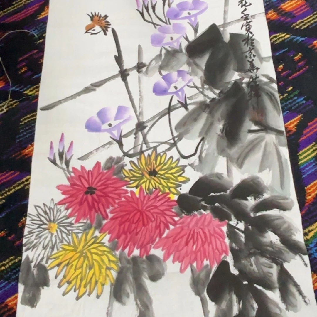 国画张芳华老师作品刘
