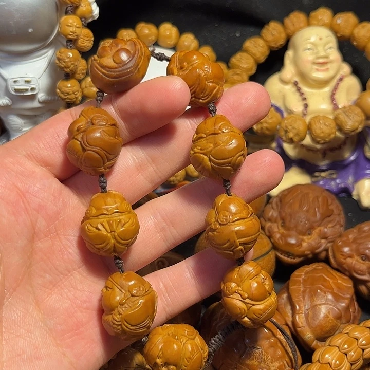 手串/手链橄榄核胖财神