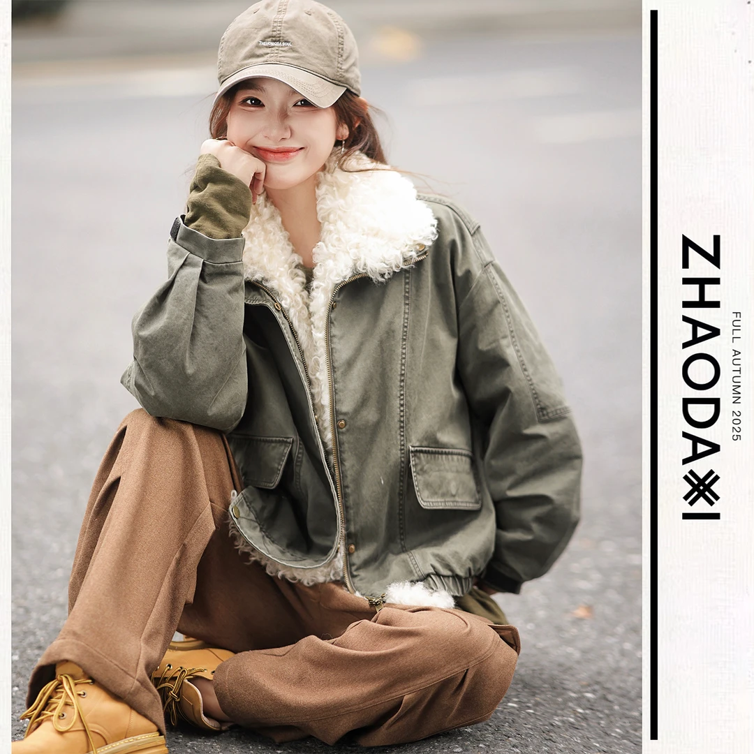 【赵大喜】现货！弗拉明戈派克鹅绒服 | 可拆卸托卡羊毛领