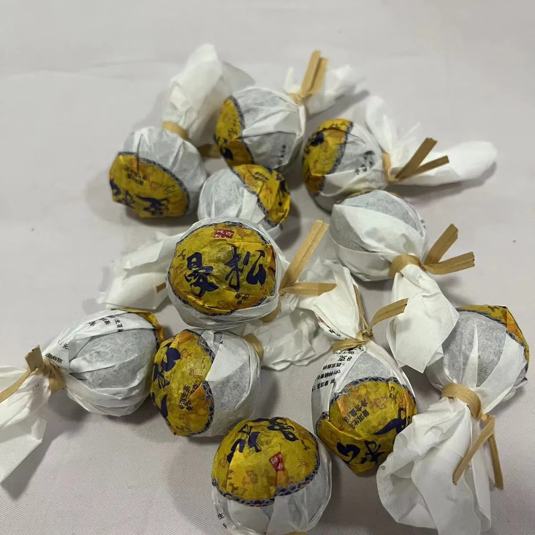 2024年man松王子山春茶龙珠 8g/颗 普洱茶