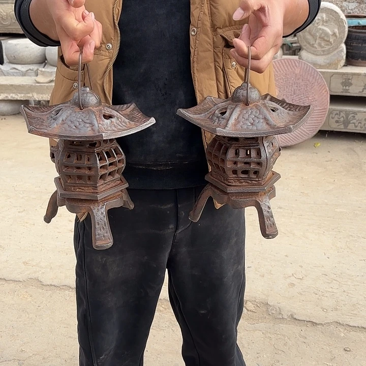 石***园石材宫灯精品包邮