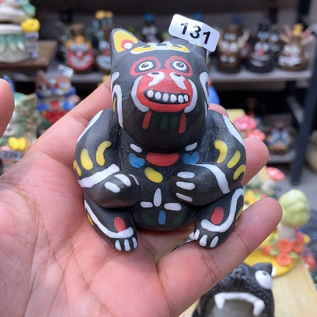 摆件直播间手工抽象陶瓷摆件131