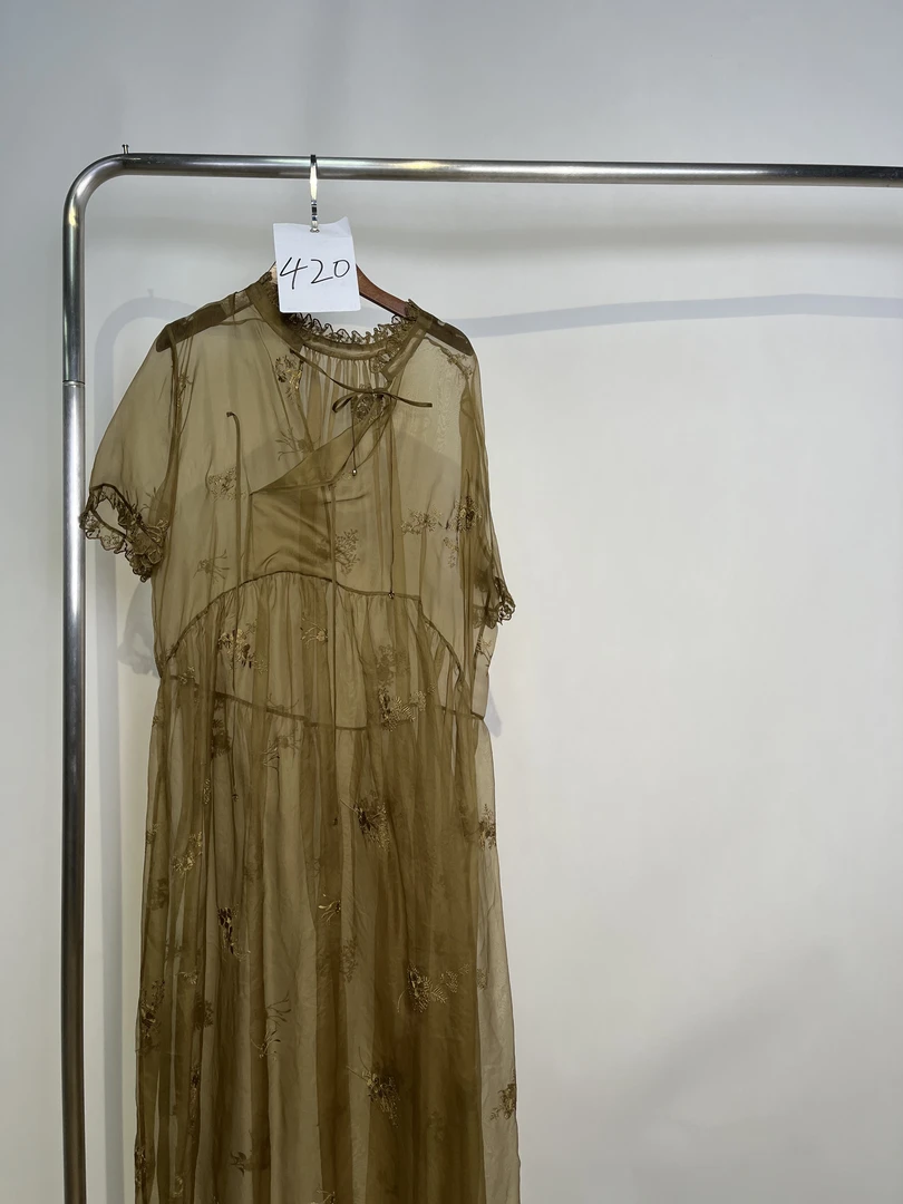 【花满林直播孤品专享】连衣裙420