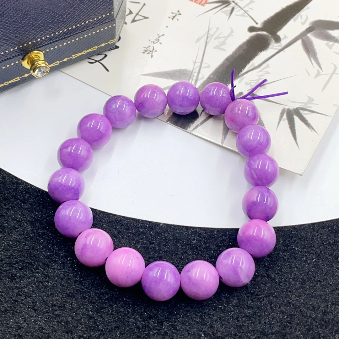 手链 3893   粉紫色珠珠手串多样性发货