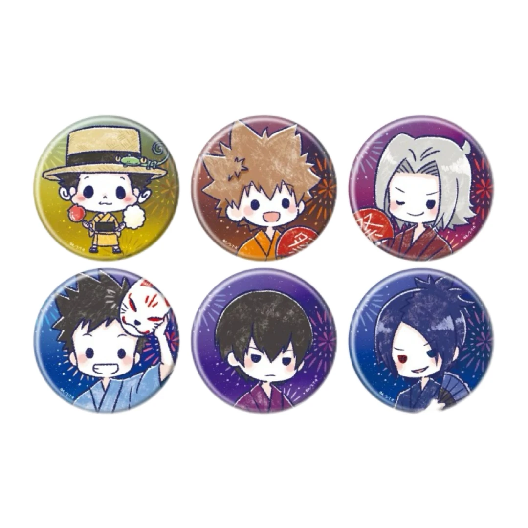 【家庭教师】涂鸦系列 Q版夏日祭和服 GraffArt吧唧（默认代拆）