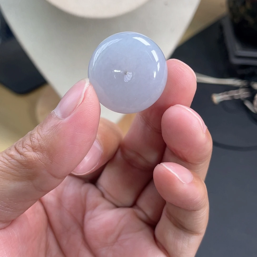 翡翠未镶嵌颈饰25.2-10.8