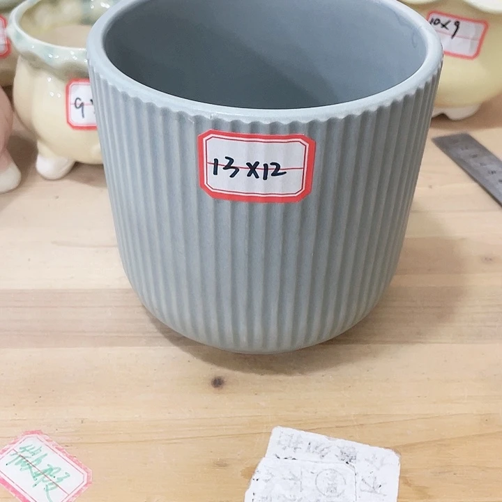 陶瓷花盆全场12包邮