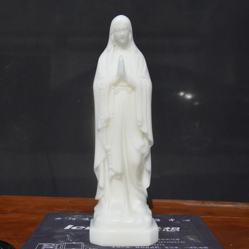 天然汉白玉圣像尺寸材质可定制手工