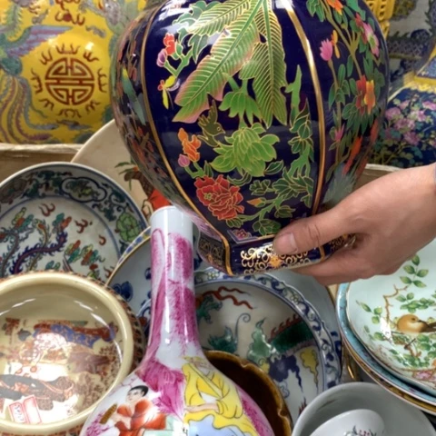 瓷片瓷器摆件瓷器摆件