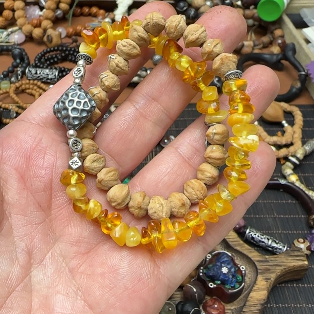 吊坠凤眼菩提手串