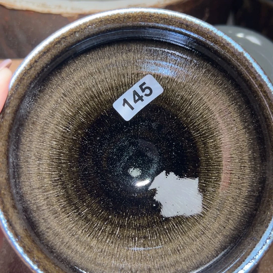 茶盏全手工原矿原釉建盏