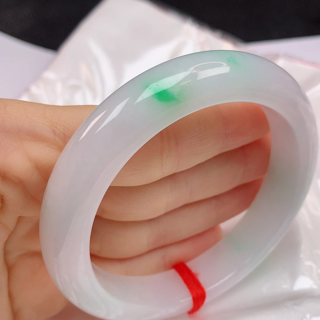 【闪购商品】未镶嵌手镯翡翠57翡翠手镯