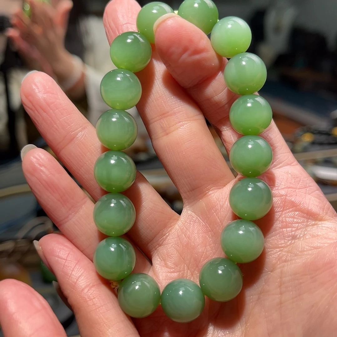 和田玉手链未镶嵌